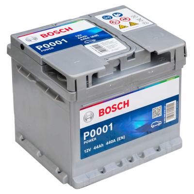 Bosch Power Line P0001 0 092 P00 010 akkumulátor, 12V 44Ah 440A J+ EU, alacsony